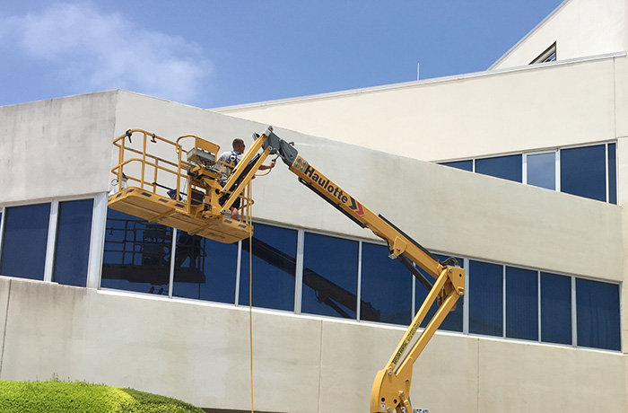 Commercial Pressure Washing Elevated Commercial Pressure Washing Elevated